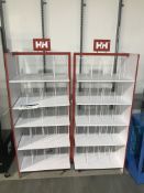 Two Clothes Display Stands, each approx. 700mm