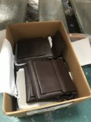 Quantity of Leather Satchels, as set out in one box