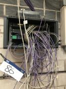 Contents of Server Cabinet, including two Cisco SG300-28P switches, Netgear Green-1000M switch and