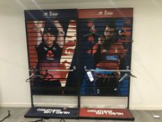 Two Clothes Display Stands, each approx. 1.2m
