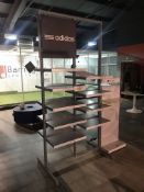 Multi-Tier Clothing Display Stand, approx. 1.2m