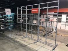 Clothing Display Stand, approx. 3.7m