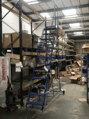 12 Rise Mobile Warehouse Ladder