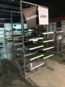 Two Multi-Tier Clothing Display Stands, each approx. 1.2m