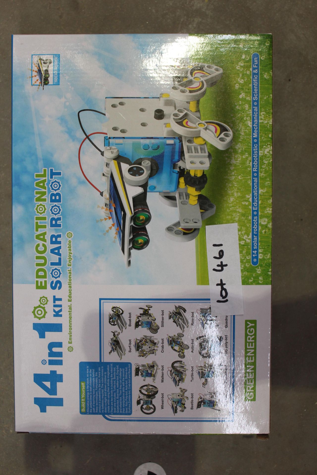 Three 4 in 1 Educational Robot Solar Kits