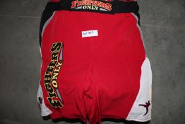 Approx. 43 Fighters Only Fight Shorts - Red XL