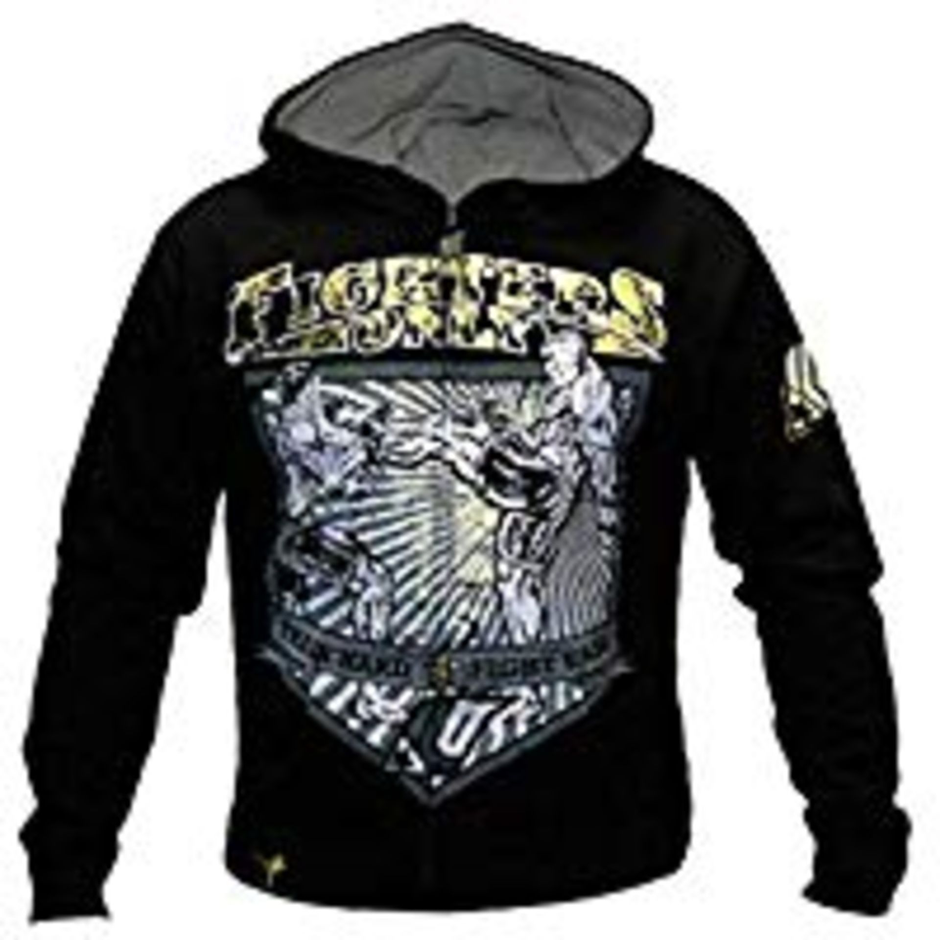 Approx. 24 Fighters Only the Kick Hoodies - Black - Image 2 of 2