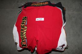 Approx. 34 Fighters Only Fight Shorts - Red Medium