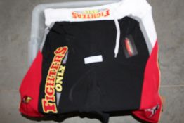 13 Fighters Only Fight Shorts - Black Large