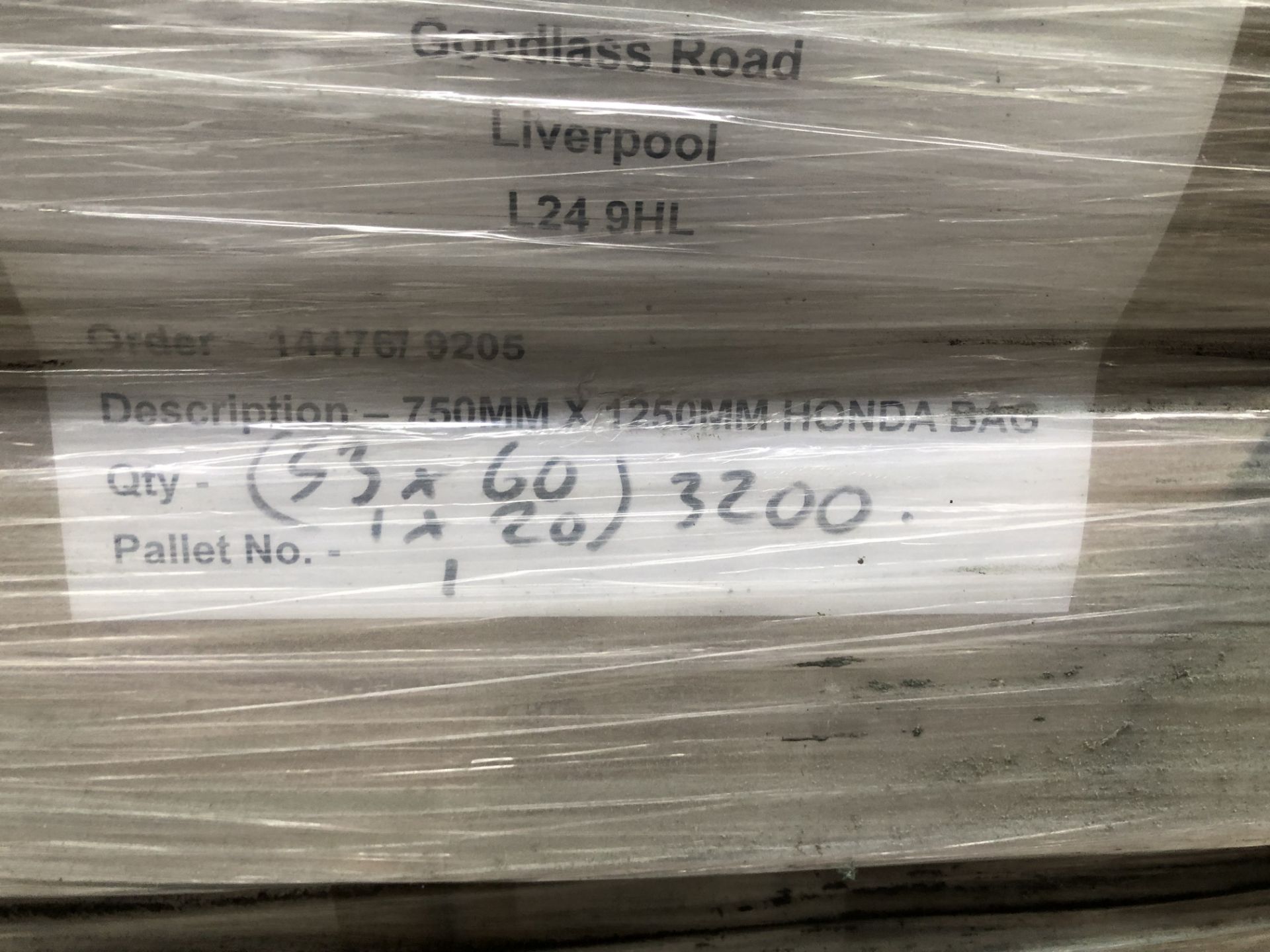 Approx. ½ Pallet of Polythene Bags, 750mm x 1250mm - Image 3 of 3