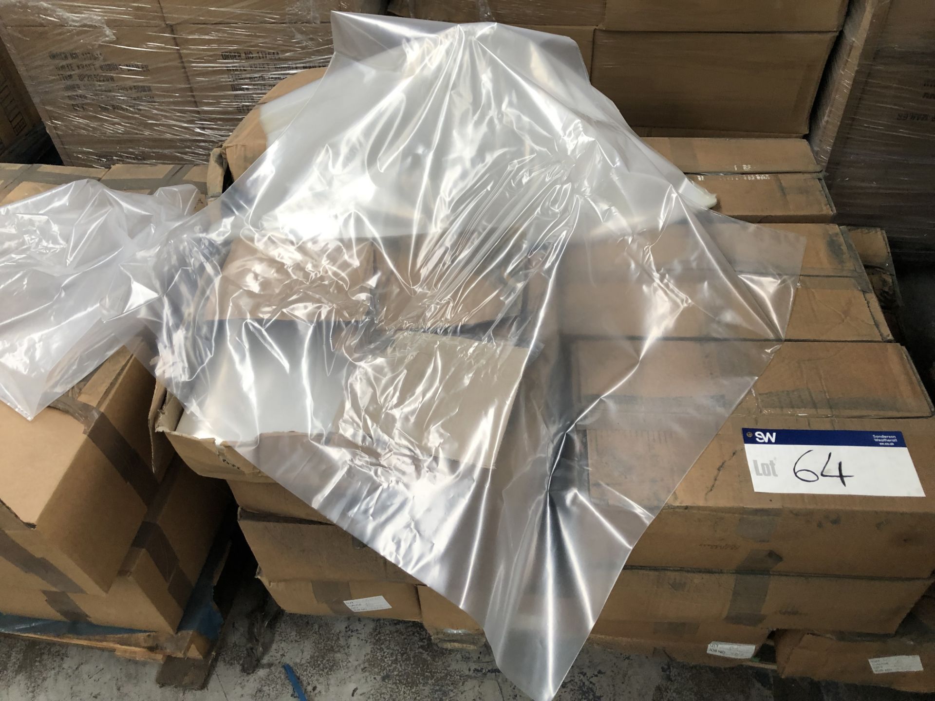 Approx. ½ Pallet of Polythene Packaging, box quant