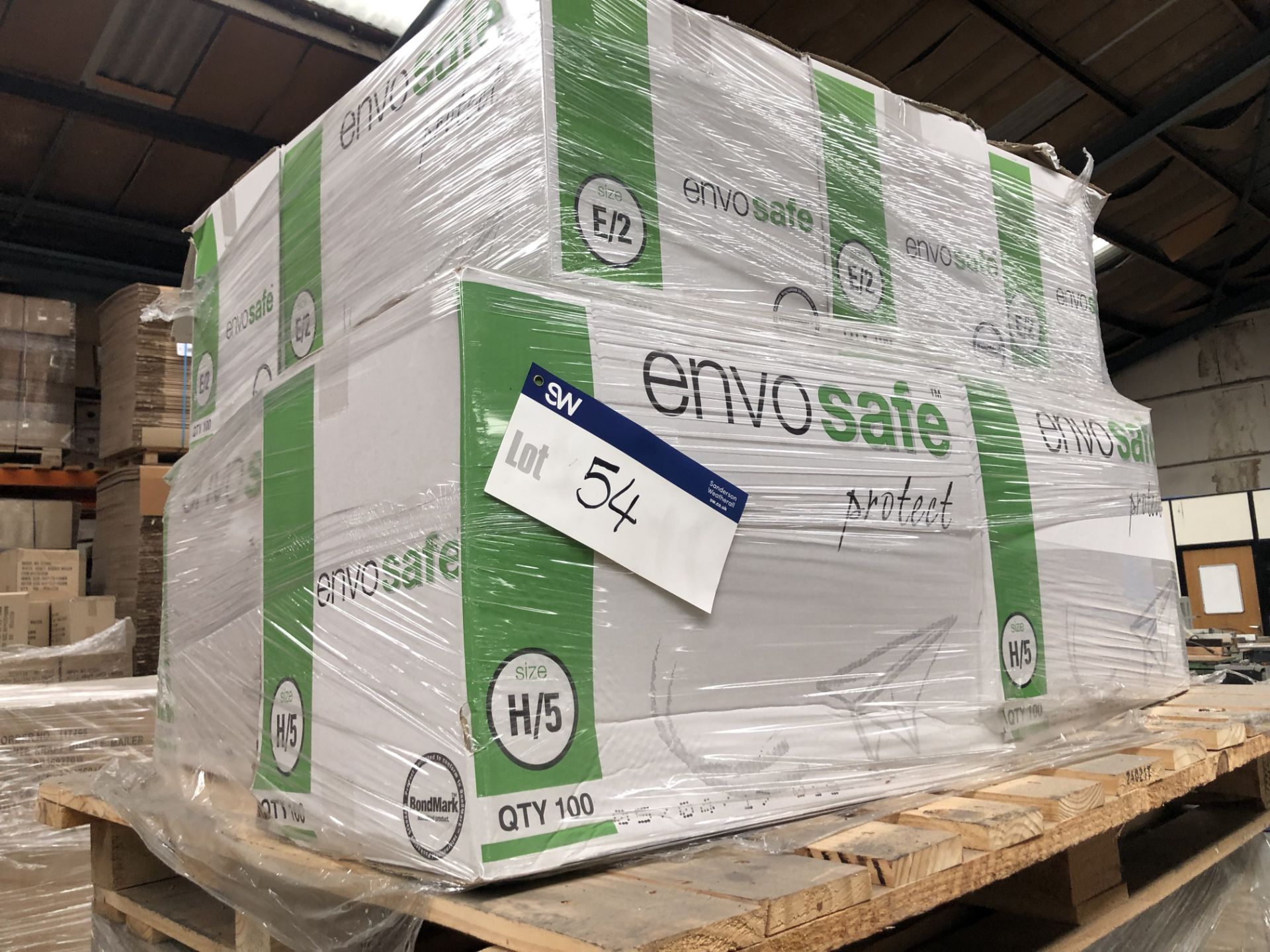 Envosafe H/5 x Five Boxes, E/2 x Five Boxes