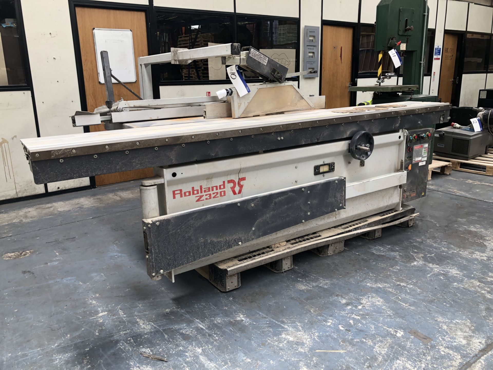 Robland Z320 Panel Saw, bed approx. 3.2m x 400mm,