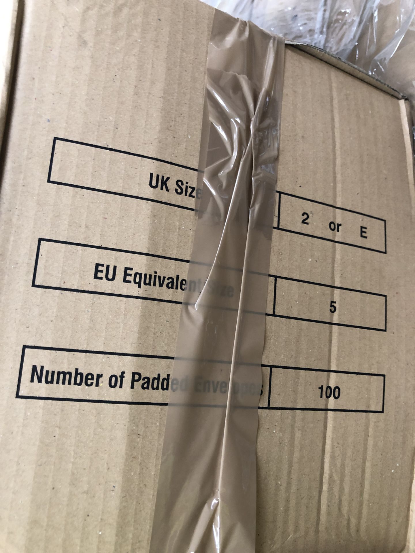 Pallet of Gold Padded Mailer, box quantity of 100, - Image 2 of 2