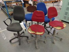 Assorted Chairs, as set out