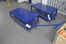 Mobile Bench, approx. 1.15m x 600mm, with handle