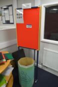 Mobile Three Sided Notice Board