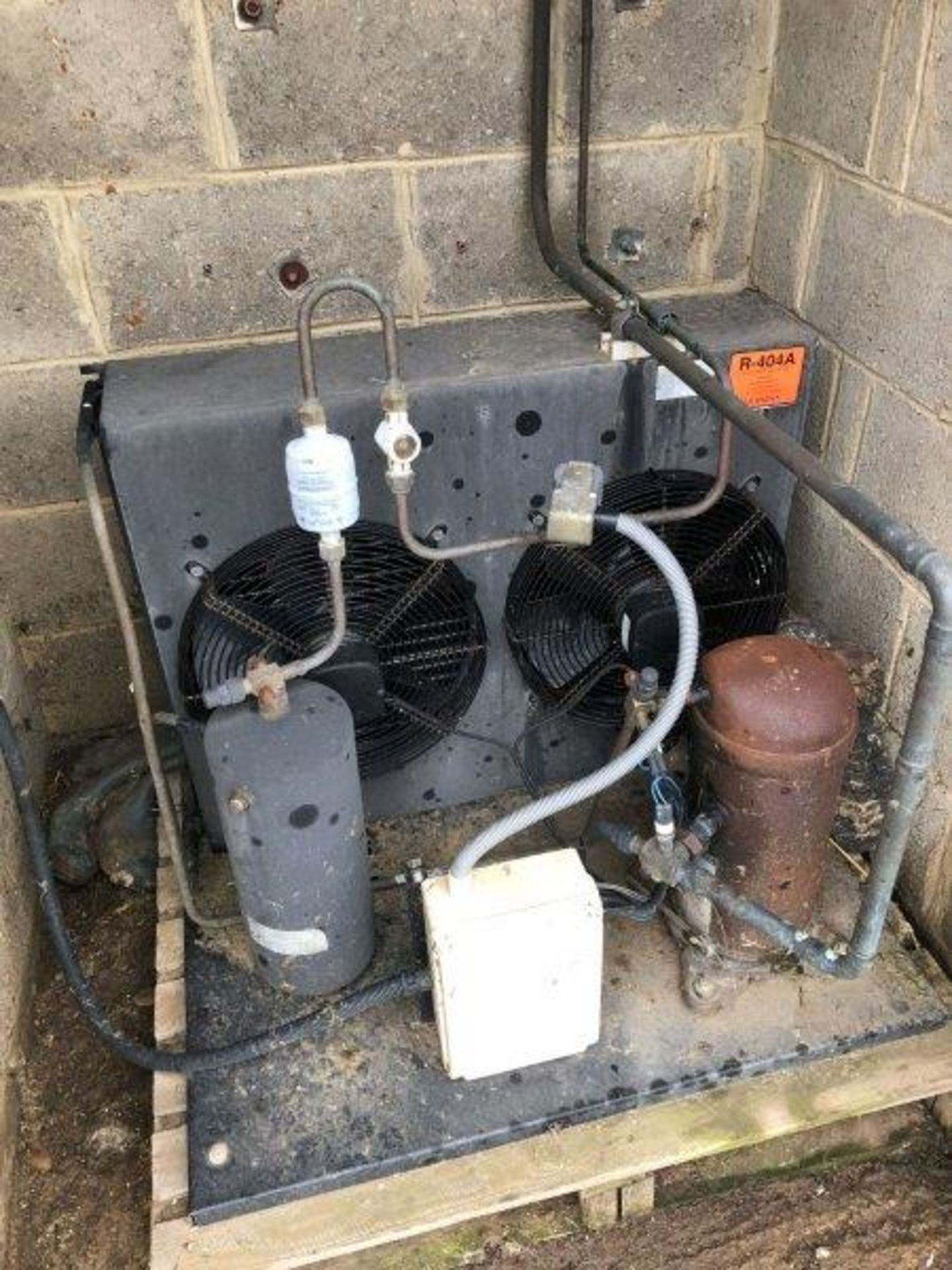 R-404A Twin Fan Refrigeration Compressor