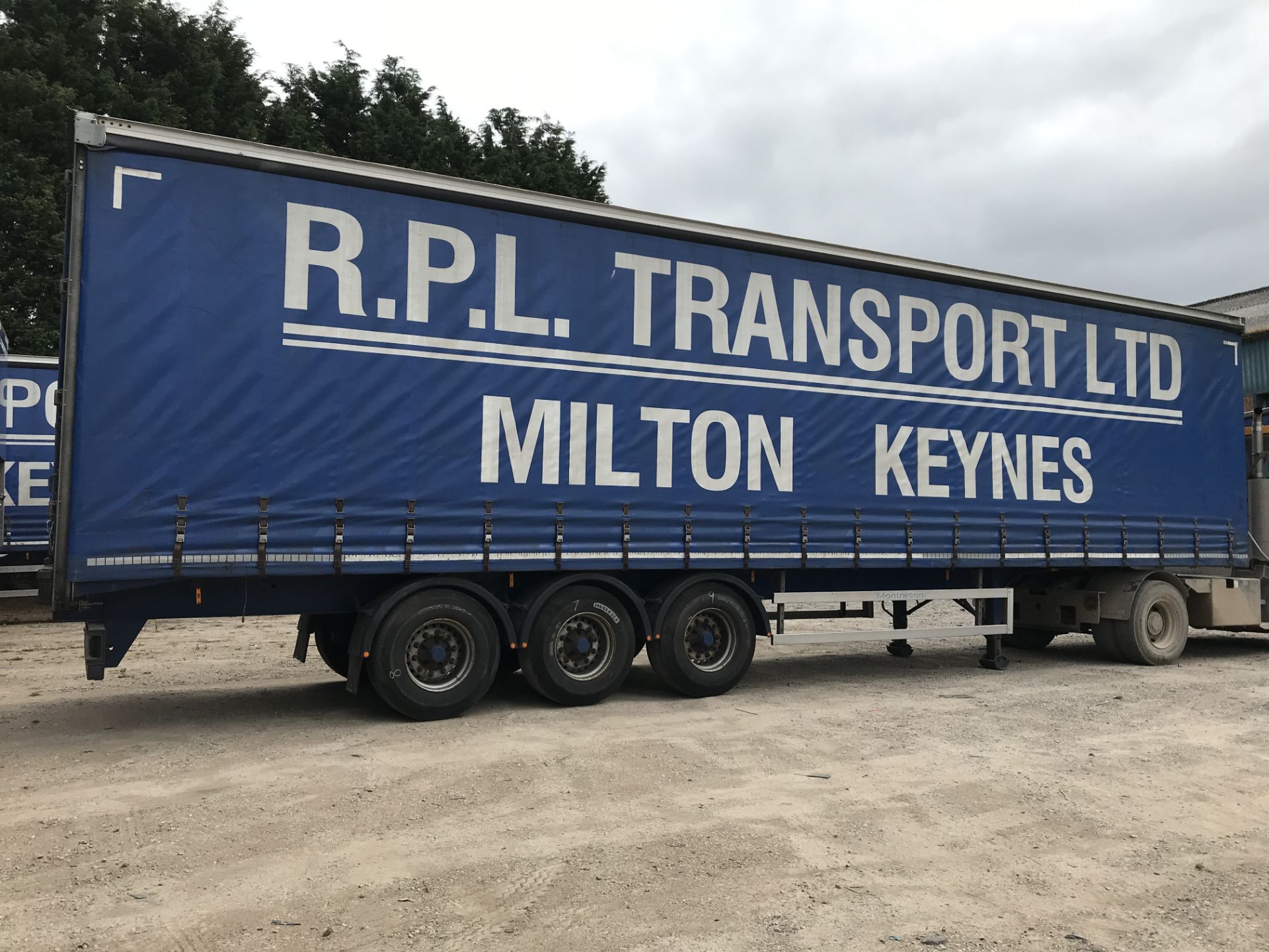 Montracon 13.6m Tri-Axle Curtainside Single Deck S - Image 2 of 7