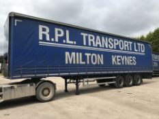 Montracon 13.6m Tri-Axle Curtainside Single Deck S