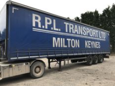 Montracon 13.6m Tri-Axle Curtainside Single Deck S