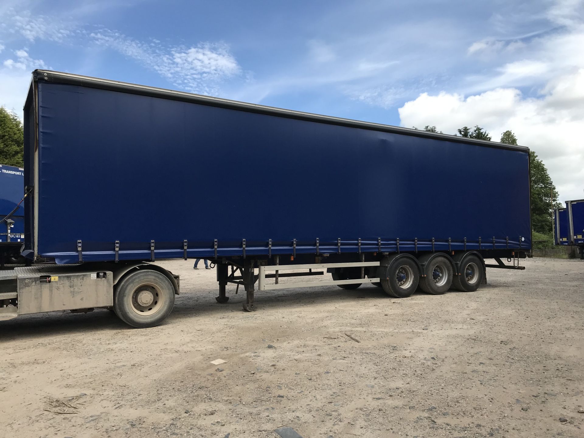 Wilson SBA3 13.67m Tri-Axle Curtain Side Semi Trai