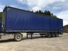 Montracon 13.6m Tri-Axle XL Rated, Pillarless Curt