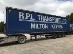 Montracon 13.6m Tri-Axle Curtainside Single Deck S