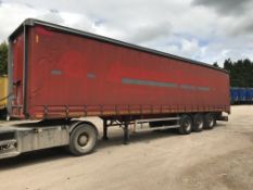 Montracon 13.6m Tri-Axle Curtain Side Semi Trailer