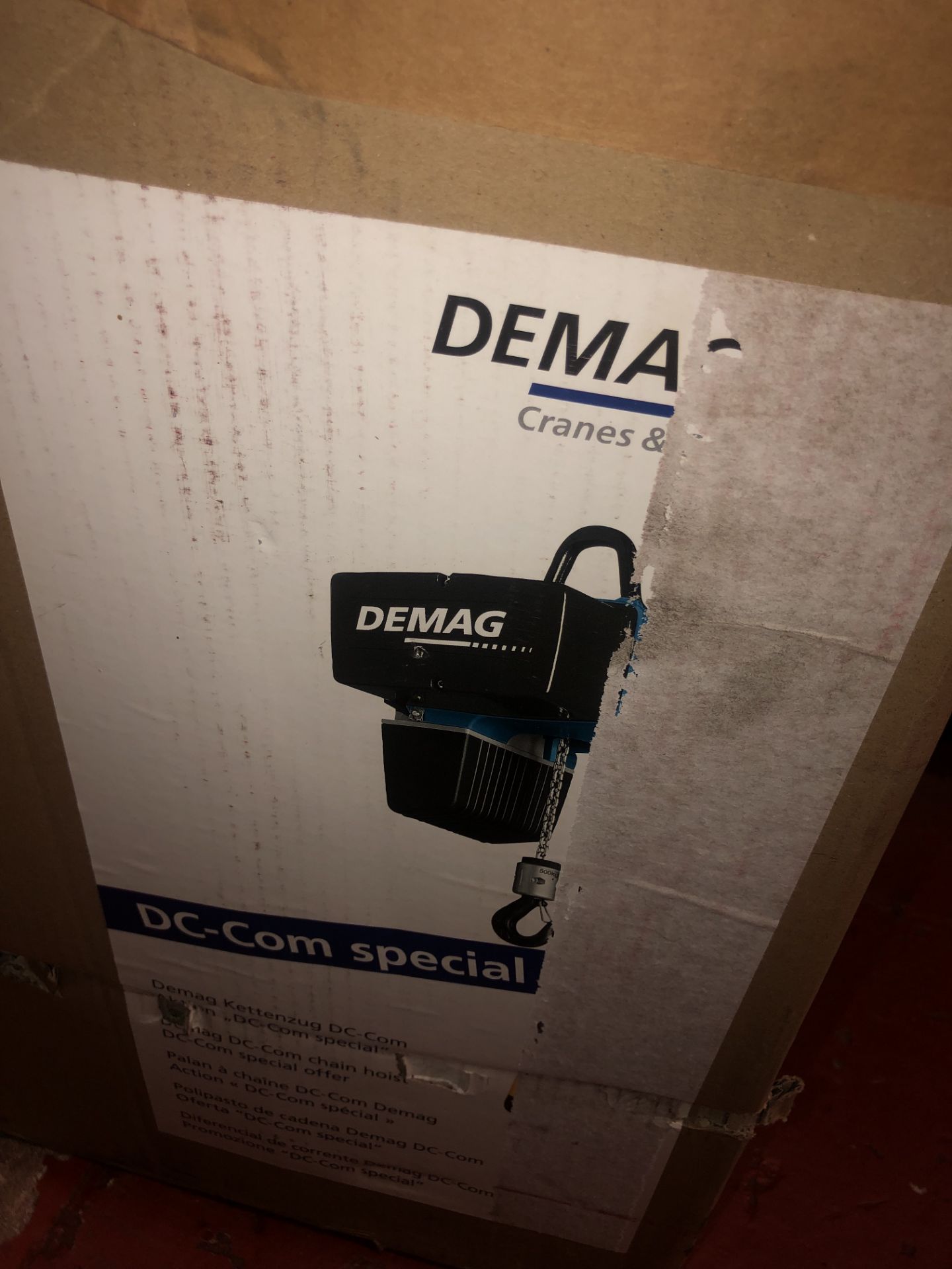 Demag DC-COM 2-250 SWL 250kg Chain Hoist, 415V - Image 4 of 5