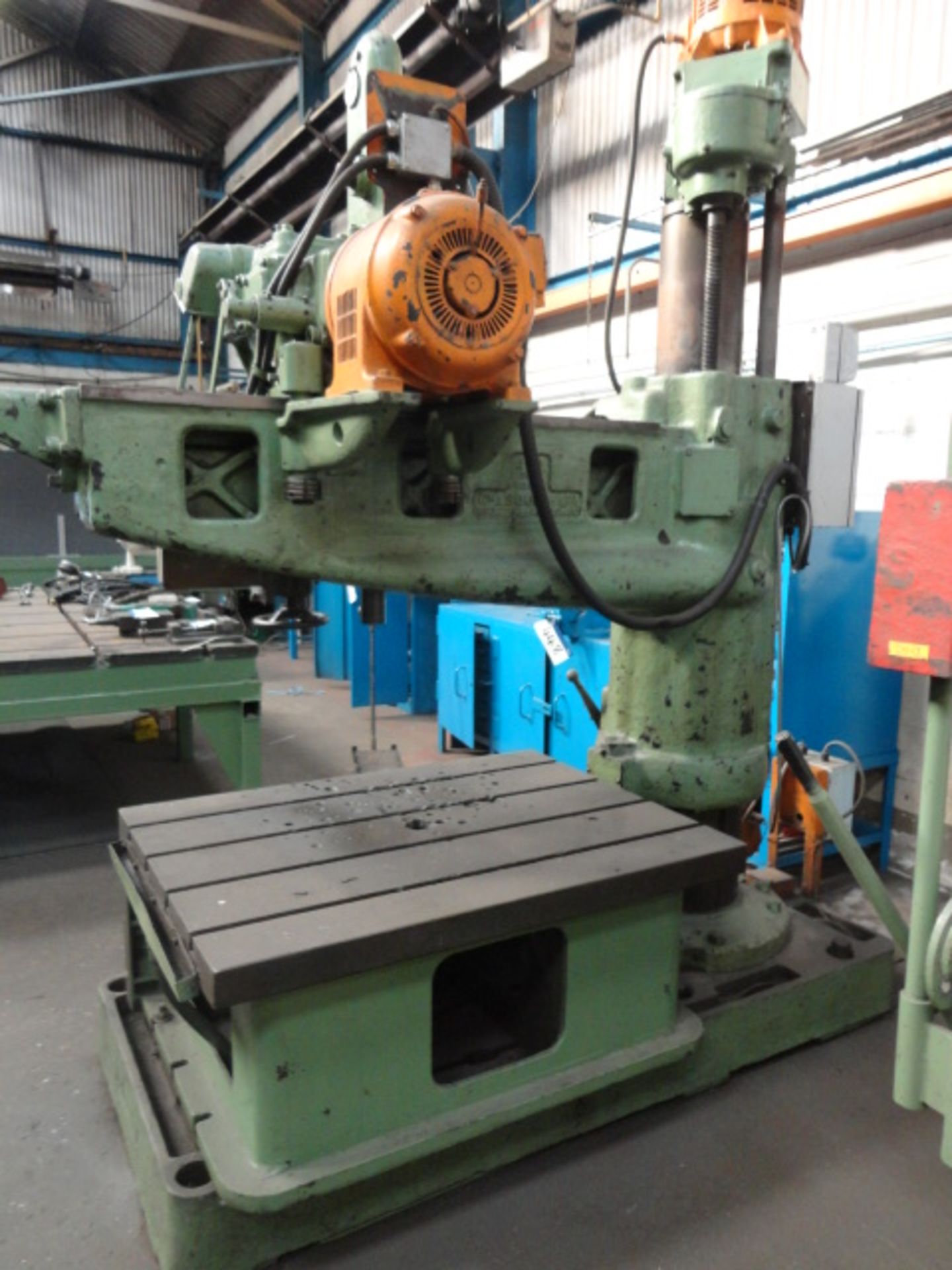 Asquith ODI N3014 4-6 Radial Arm Drill, bed approx. 900mm x 1.2m - Image 2 of 2