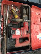 Hilti TE72 Hammer Drill, 110V, with carrycase