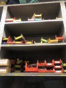Assorted Fastenings, Fittings & Machine Parts, as set out on one bay of stock rack