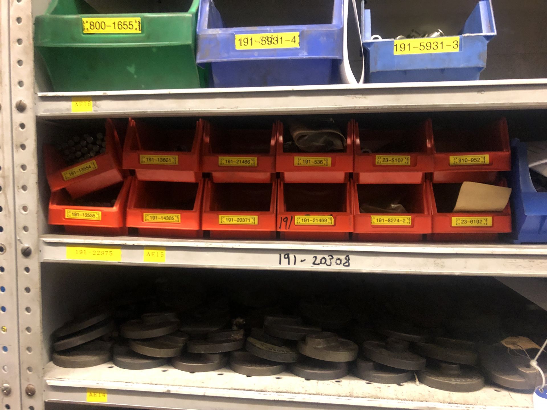 Assorted Fastenings, Fittings & Machine Parts, as set out on one bay of stock rack, including - Image 7 of 10