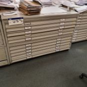 Multi-Compartment Plan Drawers (contents excluded) (reserve removal until contents cleared)