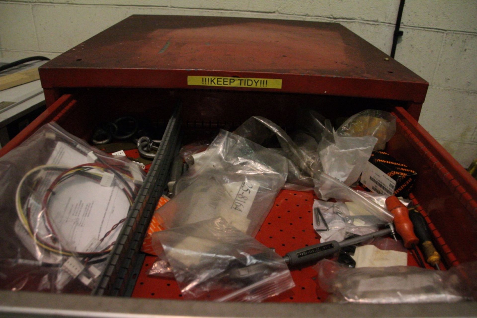 Multi-Drawer Mobile Steel Cabinet, with contents including plug gauges and machine tooling - Image 11 of 11