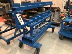 Multi-Tier Steel Work Trolley, with contents