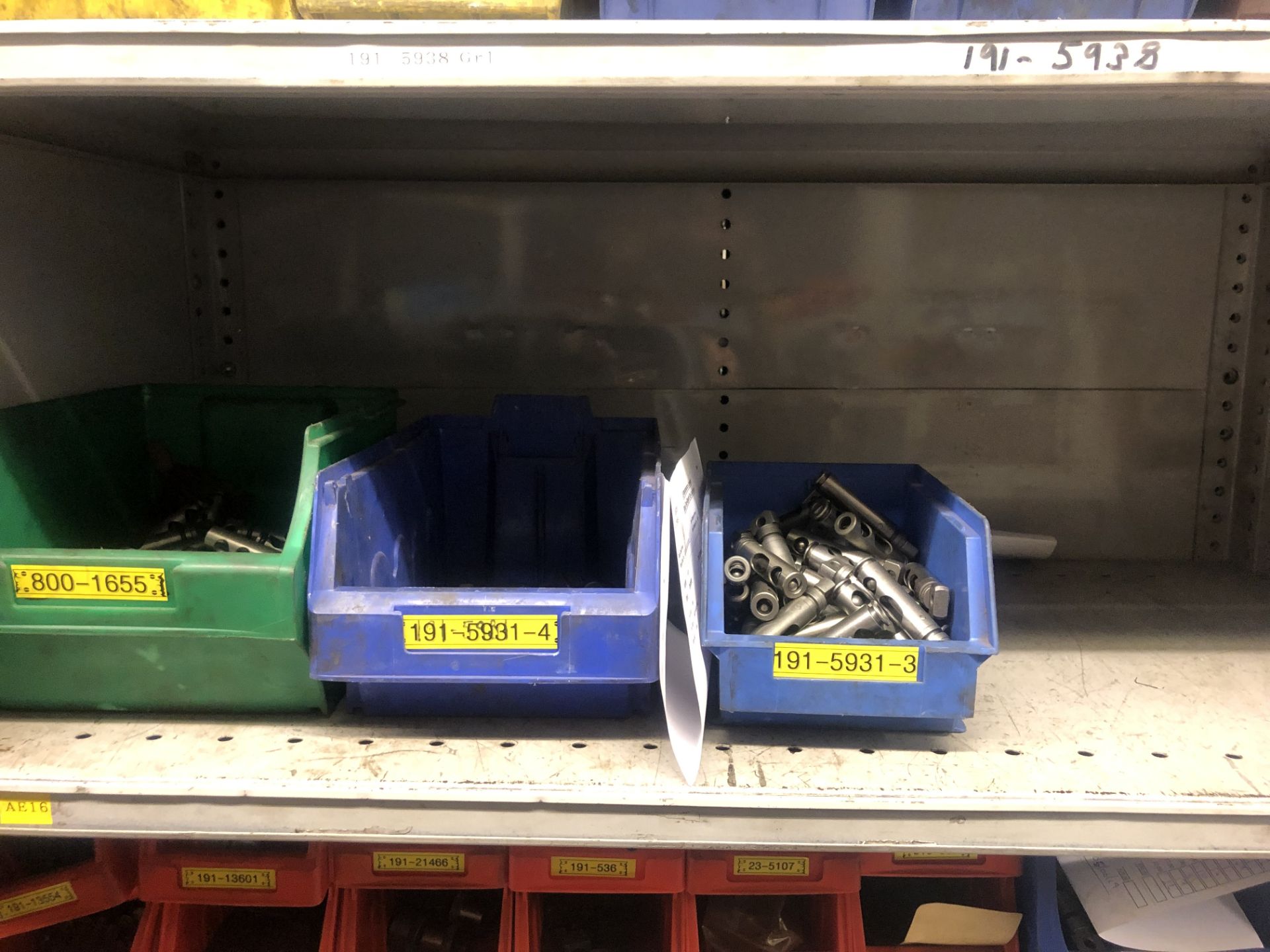 Assorted Fastenings, Fittings & Machine Parts, as set out on one bay of stock rack, including - Image 6 of 10