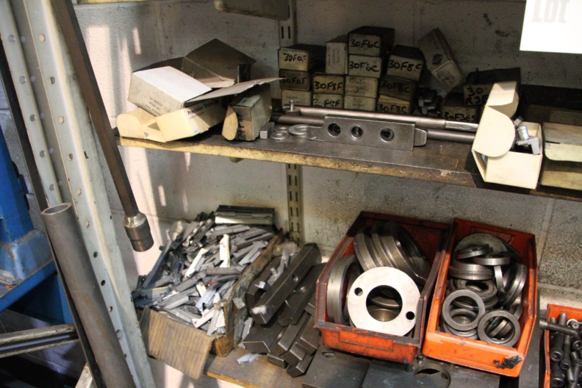 Honing Attachments & Equipment, on wall shelves (next to lot 44 and on floor underneath shelves) - Image 12 of 16