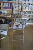 Five Rise Timber Stepladder