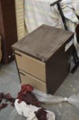 Steel Two Drawer Filing Cabinet