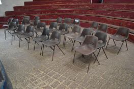 Approx. 50 Plastic Stackable Chairs