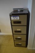 Four Drawer Steel Filing Cabinet