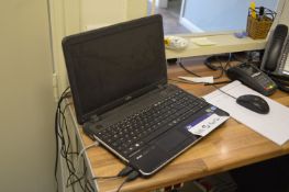 Fujitsu Core i3 Laptop (hard disk removed), with mouse