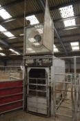 Pooley 1500kg Galvanised Steel Livestock Weighbridge, approx. 2.7m x 1.45m x 2.4m high