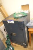 Steel Security Safe, approx. 700mm x 700mm x 1.1m high