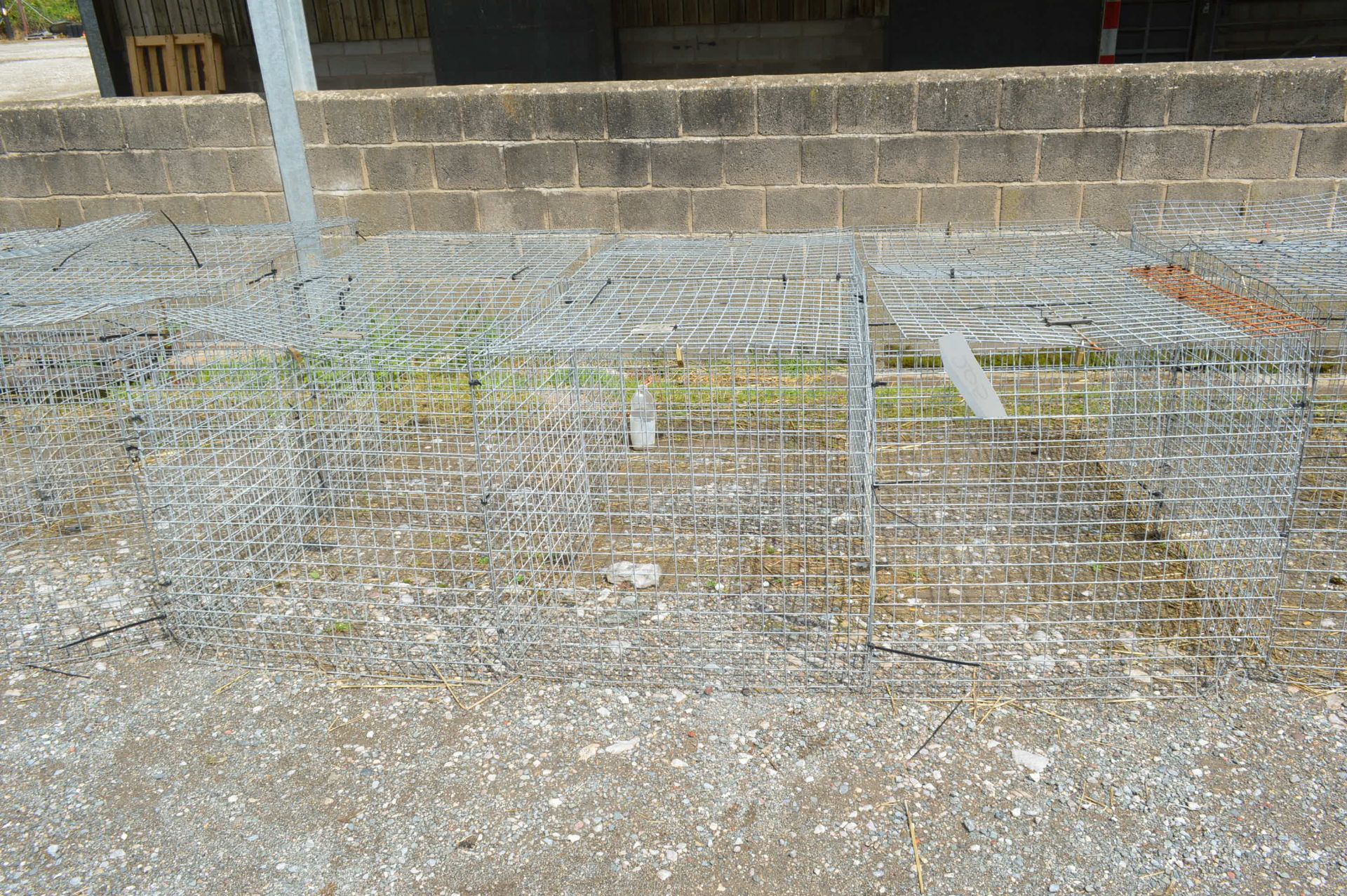 Six Wire Mesh Crates