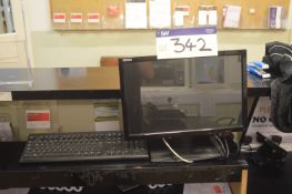 Flat Screen Monitor, Keyboard & Mouse