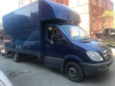 Mercedes Sprinter 311 CDI LWB Diesel Luton Van, registration no. WV09 NPN, date first registered