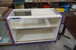 Glazed Display Counter, approx. 1.2m wide